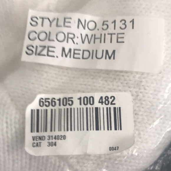 🦋 Storybook Knits black on white sweater M NWT - Picture 9 of 9